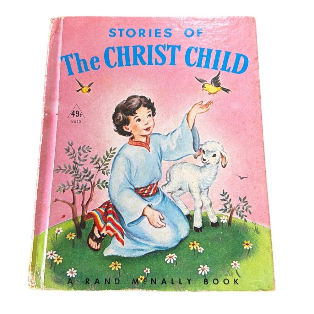 Vintage Rand McNally Stories of the Christ Child Hardcover Book 8612